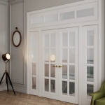 Межкомнатные двери Chalet SOFIA с фрамугами